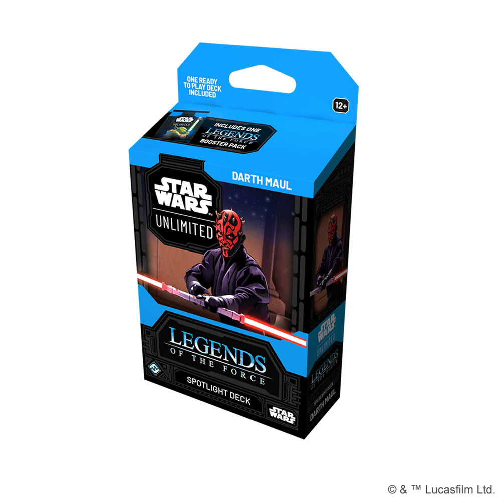 Star Wars Unlimited - Legends of the Force Spotlight Deck: Darth Maul