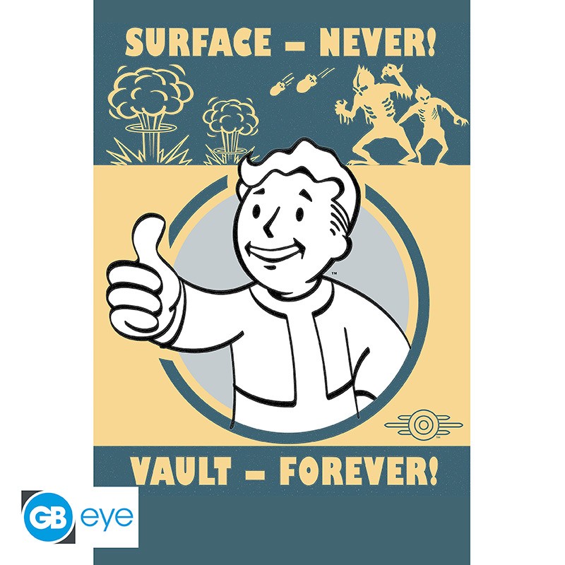 Fallout Maxi Poster - Vault Forever