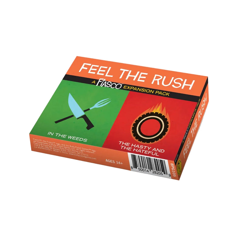 Fiasco Expansion Pack: Feel the Rush | Bully Pulpip Games