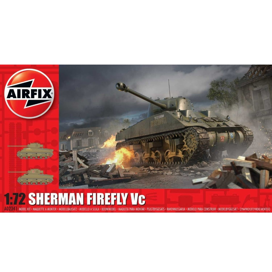 1/72　イギリス　Firefly　ⅤC Airfix 1⁄72 Sherman Firefly Vc (A02341) In-Box Review and History