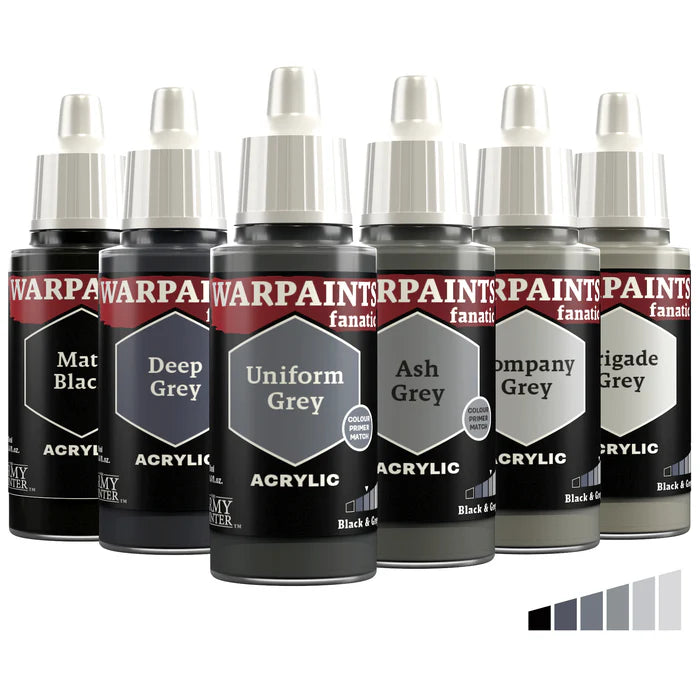 Warpaints Fanatic Flexible Triad: Black & Greys