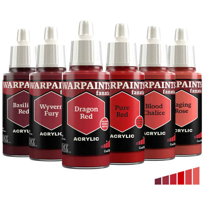 Warpaints Fanatic Flexible Triad: Cool Reds