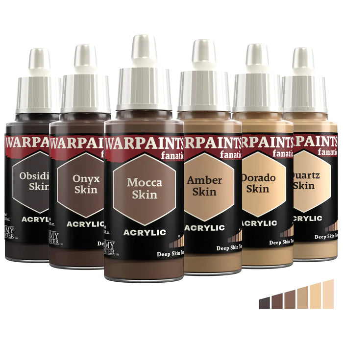 Warpaints Fanatic Flexible Triad: Deep Skin Tones