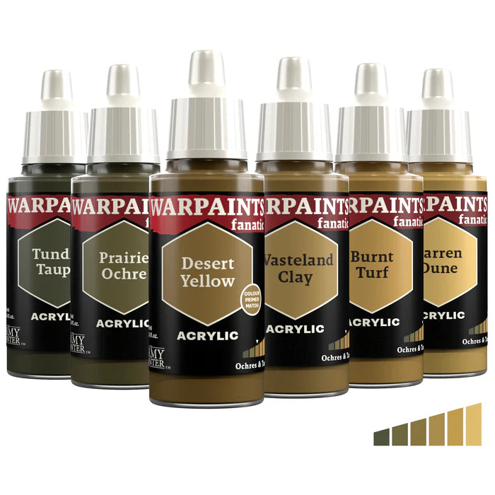 Warpaints Fanatic Flexible Triad: Ochres & Tans