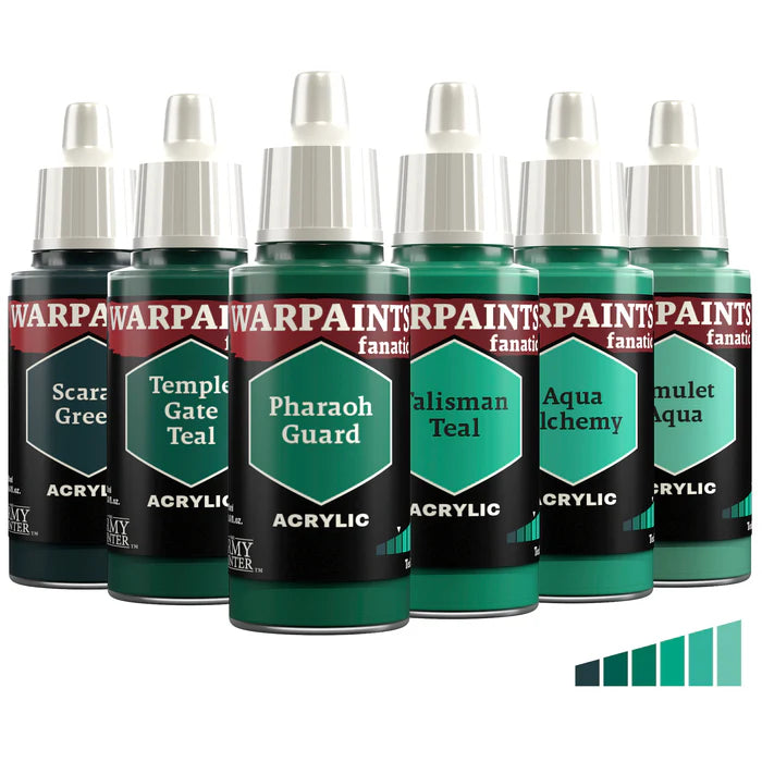 Warpaints Fanatic Flexible Triad: Teals