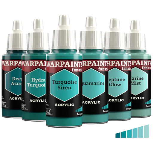 Warpaints Fanatic Flexible Triad: Turquoises