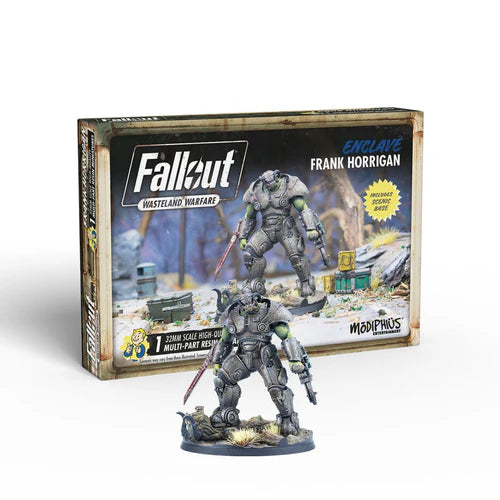 Fallout Wasteland Warfare - Enclave: Frank Horrigan Box and Contents