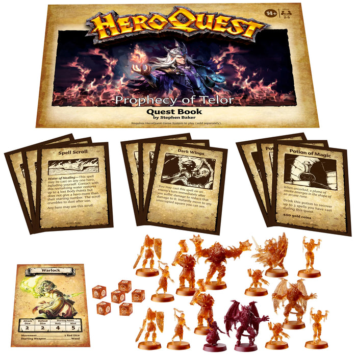 HeroQuest Prophecy of Telor Quest Pack