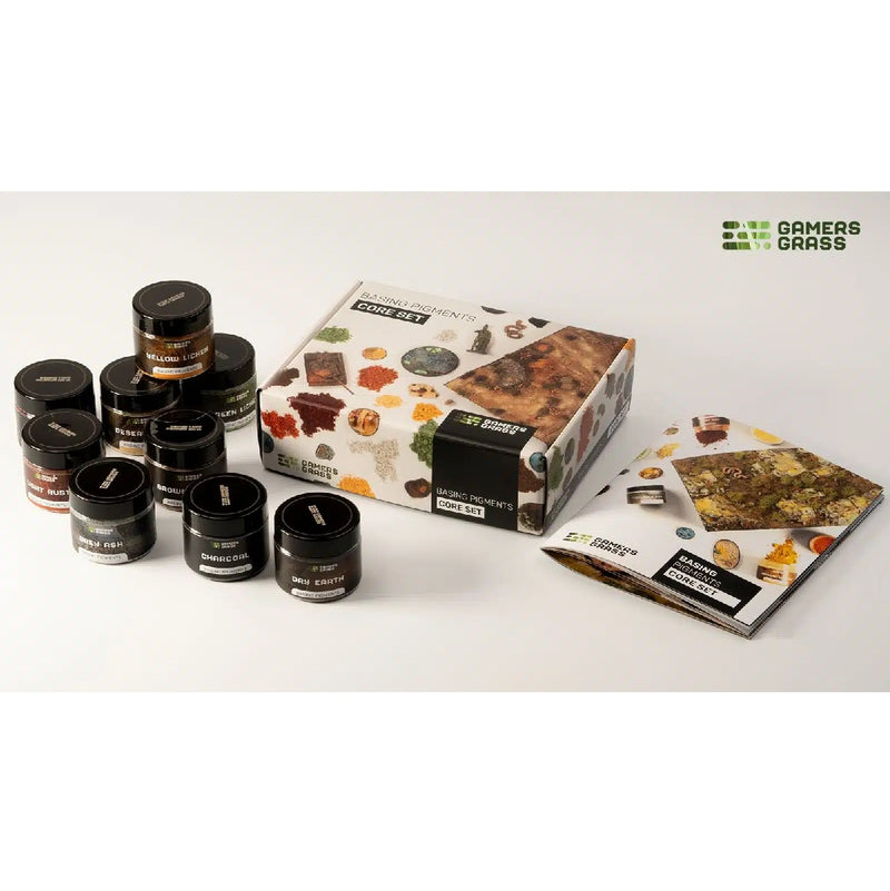 GamersGrass Basing Pigments Core Set