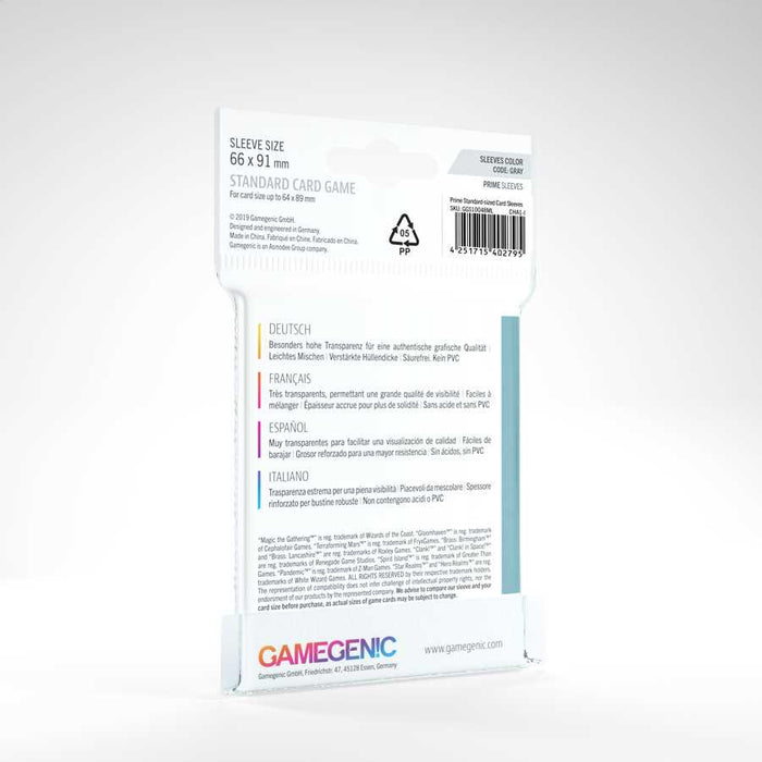Gamegenic - PRIME Standard Card Game Sleeves: 66 x 91 mm (50 Sleeves)