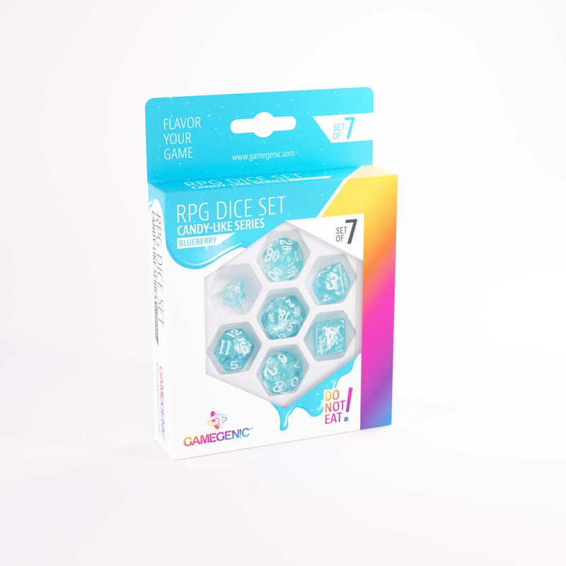 GameGenic RPG Dice Set Candy-Like Series - Blueberry