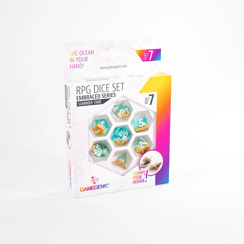 GameGenic RPG Dice Set Embraced Series - Summer Time
