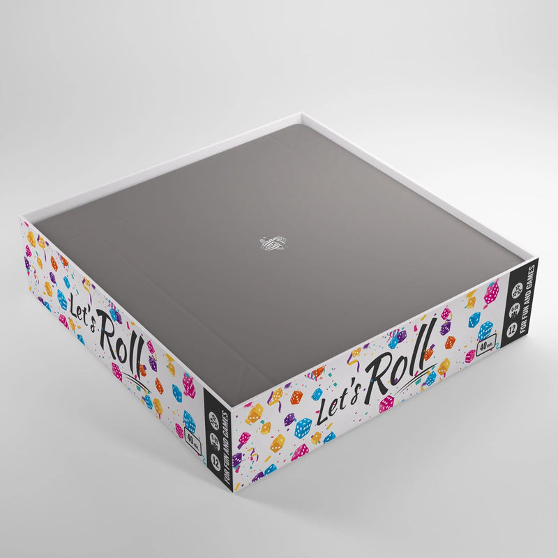 GameGenic Magnetic Dice Tray Square Black/Grey