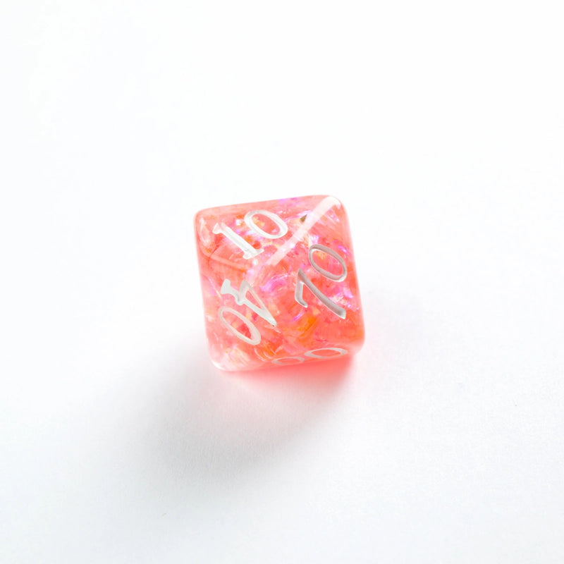 GameGenic RPG Dice Set Candy-Like Series - Peach