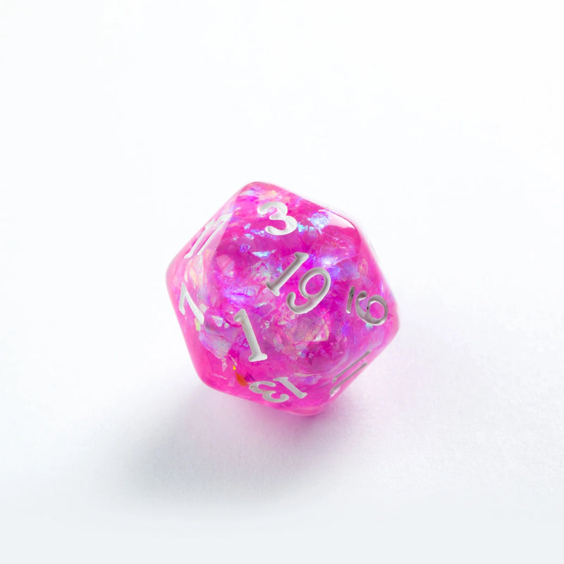 GameGenic RPG Dice Set Candy-Like Series - Raspberry