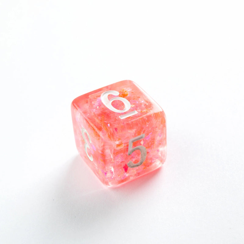 GameGenic RPG Dice Set Candy-Like Series - Peach