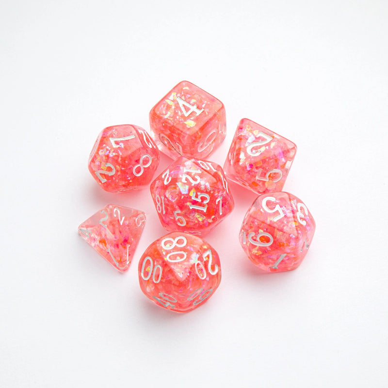 GameGenic RPG Dice Set Candy-Like Series - Peach