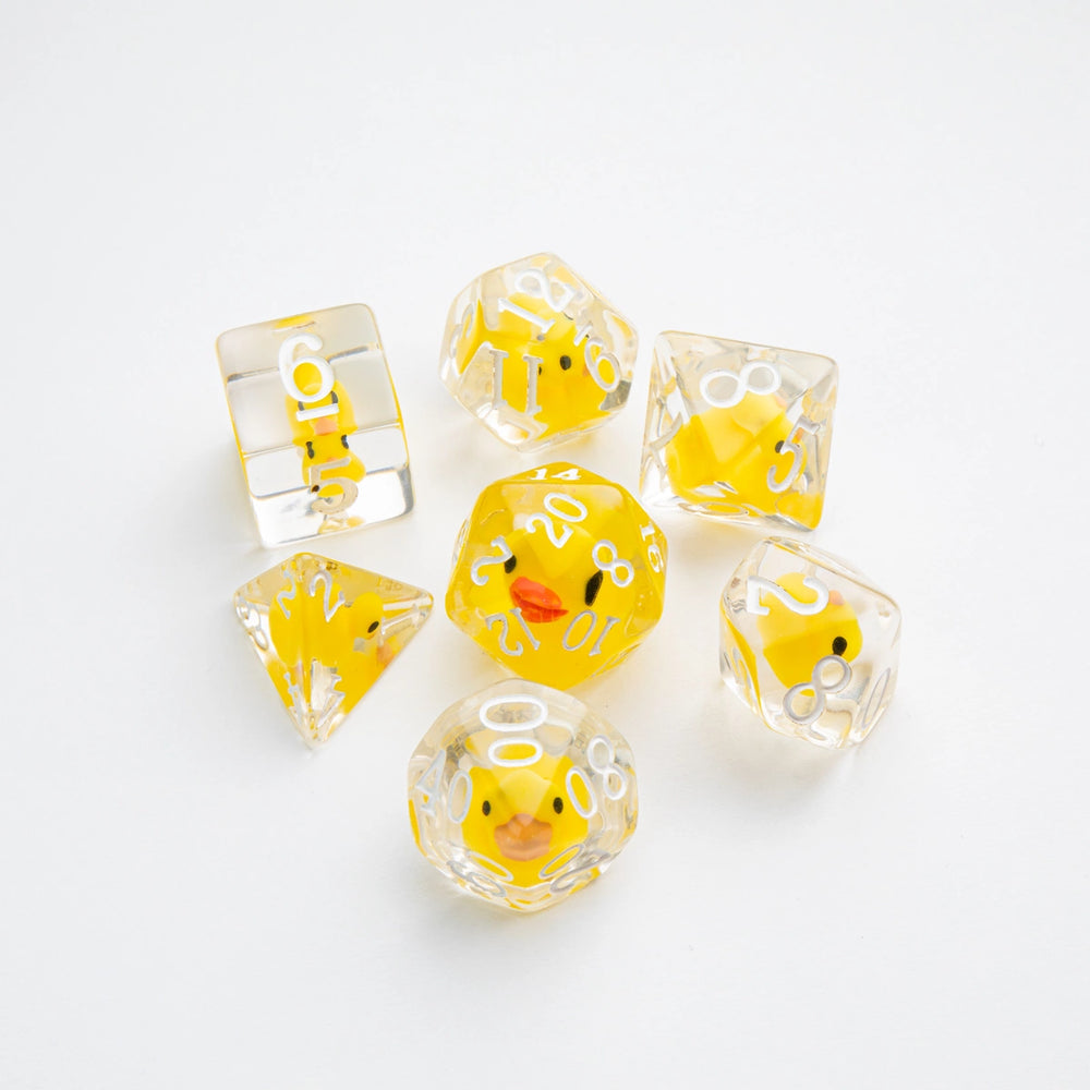 GameGenic RPG Dice Set Embraced Series - Rubber Duck