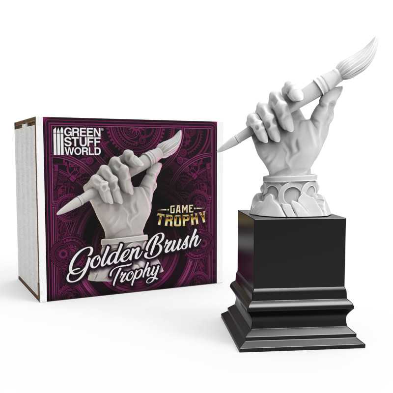 Game Trophy - Golden Brush / Painting Contest Trophy