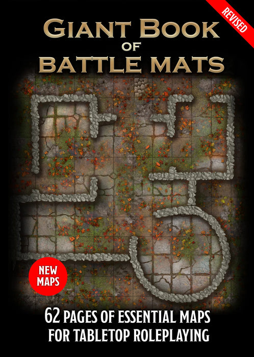 Loke BattleMats: Giant Book of Battle Mats (Revised) - A3 Size