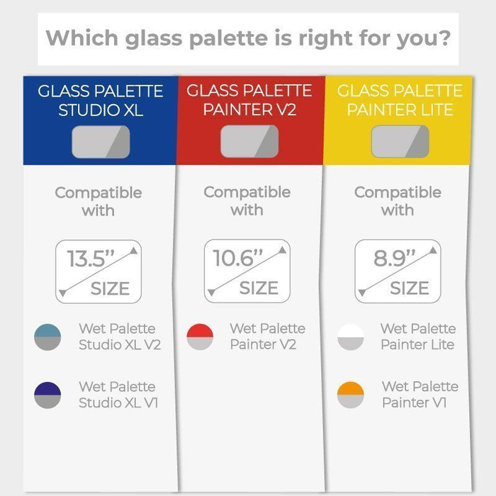 RGG Painter Glass Palette - Studio XL V1 & V2