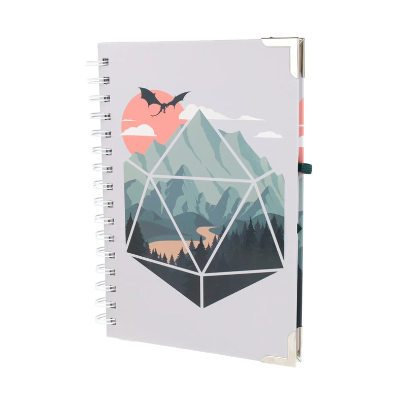 GlassStaff Deluxe Notebook - A D20 Scene
