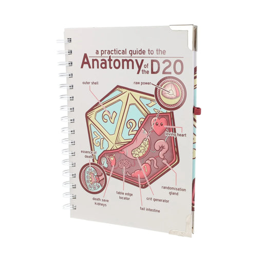 GlassStaff Deluxe Notebook - Anatomy of the D20