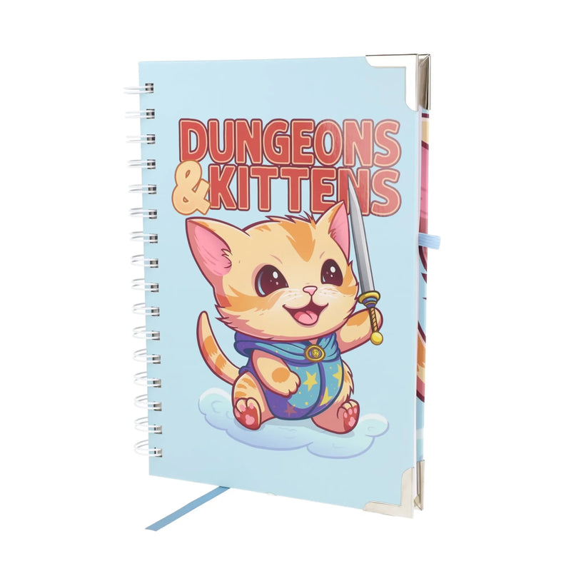 GlassStaff Deluxe Notebook - Dungeons & Kittens