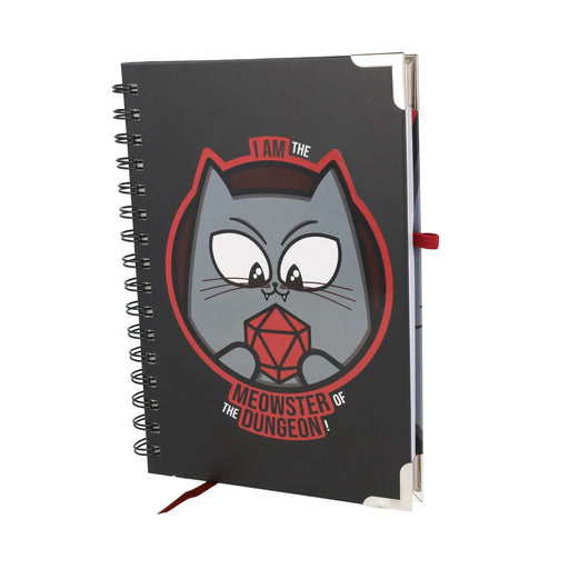 GlassStaff Deluxe Notebook - Meowster of the Dungeon