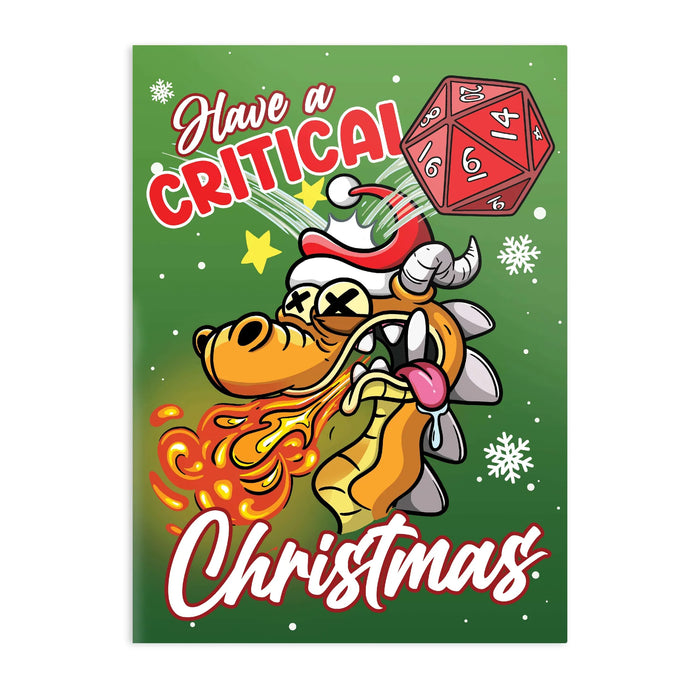GlassStaff Greeting Card - Critical Christmas