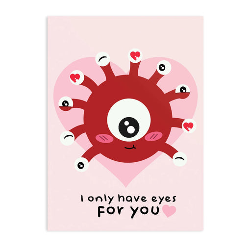 GlassStaff Greeting Card - Only Eyes for You