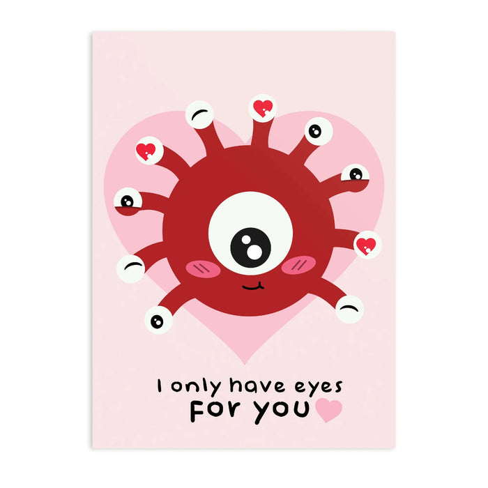 GlassStaff Greeting Card - Only Eyes for You
