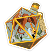 GlassStaff Sticker - Battle In a Bottle