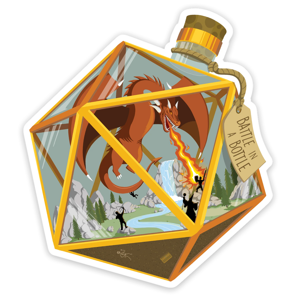 GlassStaff Sticker - Battle In a Bottle