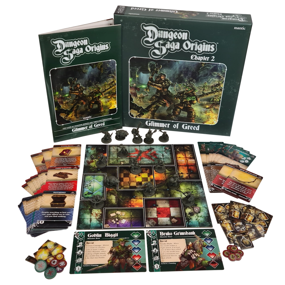 Dungeon Saga Origins: Glimmer of Greed Expansion