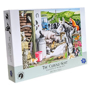 The Curious Goat 252 Piece Puzzle box cover