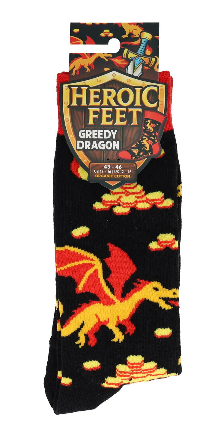 Greedy Dragon Socks