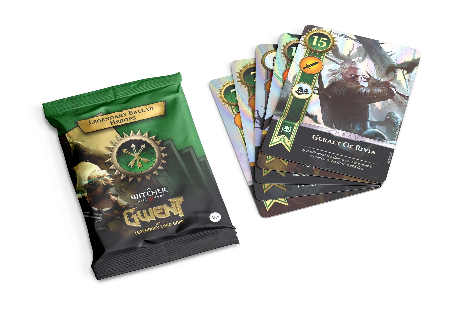 Gwent Legendary Ballad Foil Cards - Scoia'tael