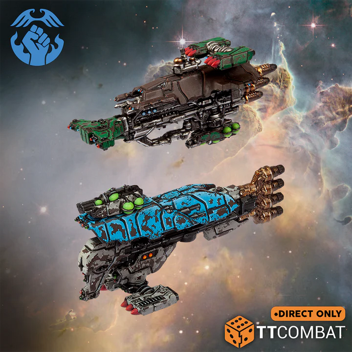 Dropfleet Commander - Resistance Frigate (Sprue)