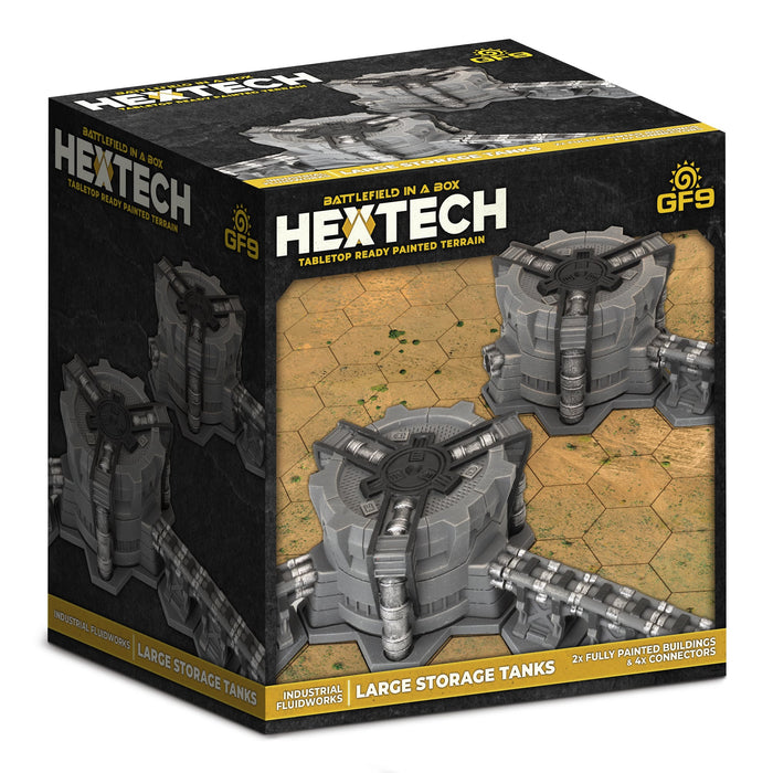 HexTech: Industrial Fluidworks - Large Storage Tanks