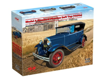 Ford Model A Standard Phaeton Soft Top (1930s) 1:24