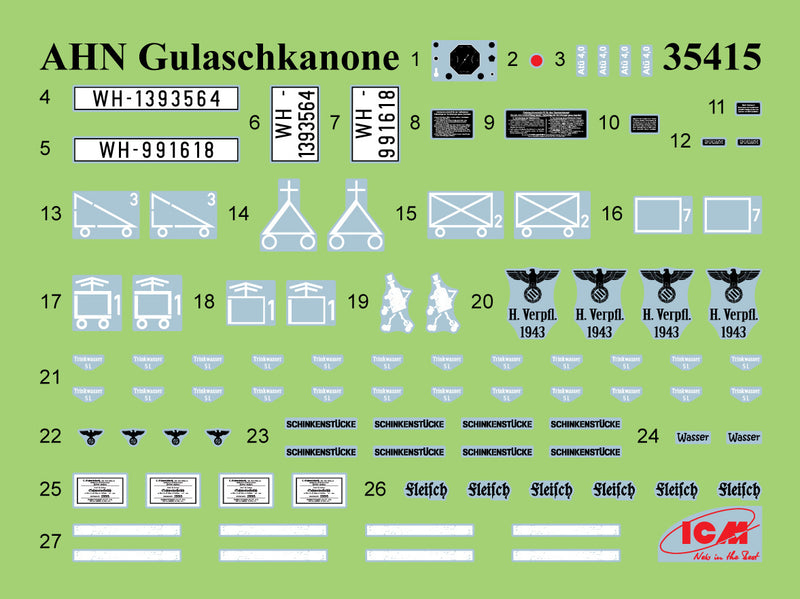 AHN 'Gulaschkanone' with cooks 1:35