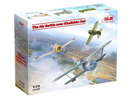 ‘Air Battle Over Khalkhin-Gol’ I-16 Type 18 / I-153 Chaika / Ki-27a | ICM