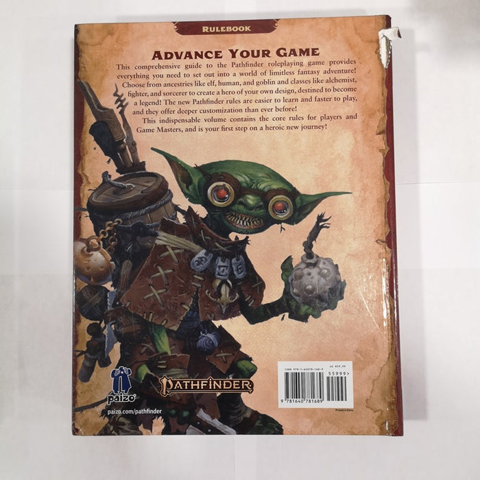 Pathfinder Core Rulebook Second Edition (Minor Damage)