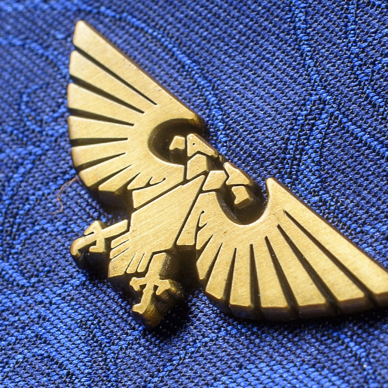 Warhammer 40,000: Imperium Neck Tie with Pin Badge
