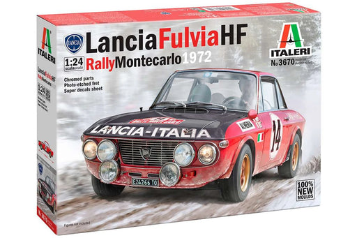 Italeri Lancia Fulvia HF Rally Monte Carlo 1972 (1:24)