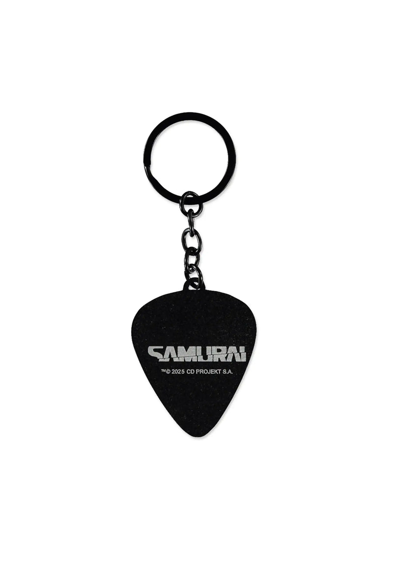 CyberPunk 2077 - Samurai Band Merch Metal Keychain