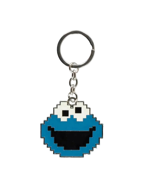 Sesame Street - Cookie Monster Metal Keychain