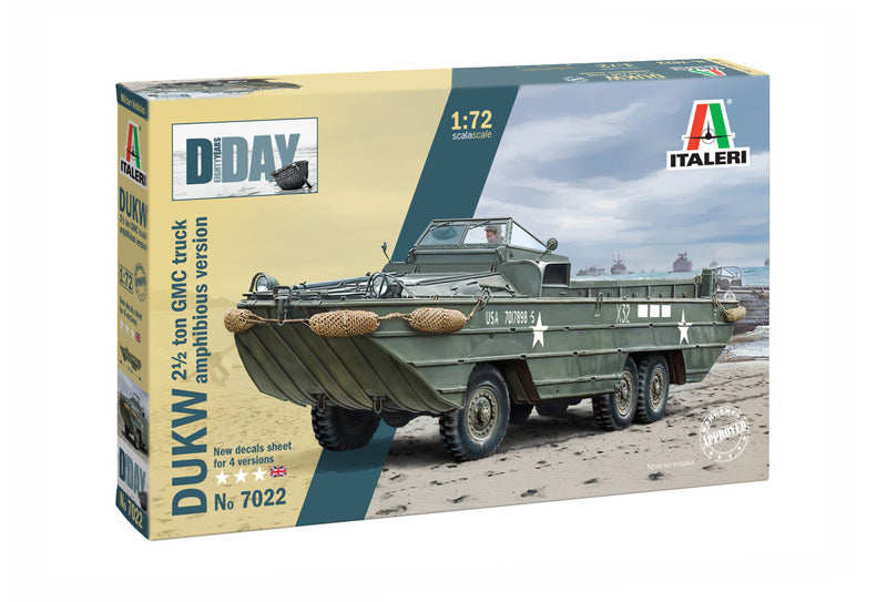 DUKW 2 1/2 ton GMC truck amphibious version "D-Day 80° Anniversary" 1:72 Box Cover