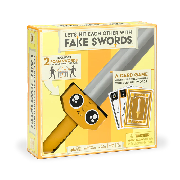 Let's Hit Each Other With Fake Swords